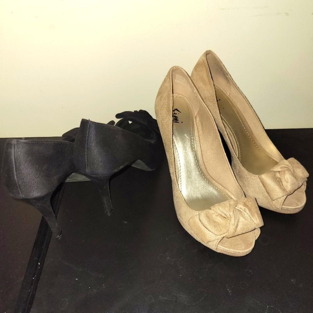 Double cute heels!!